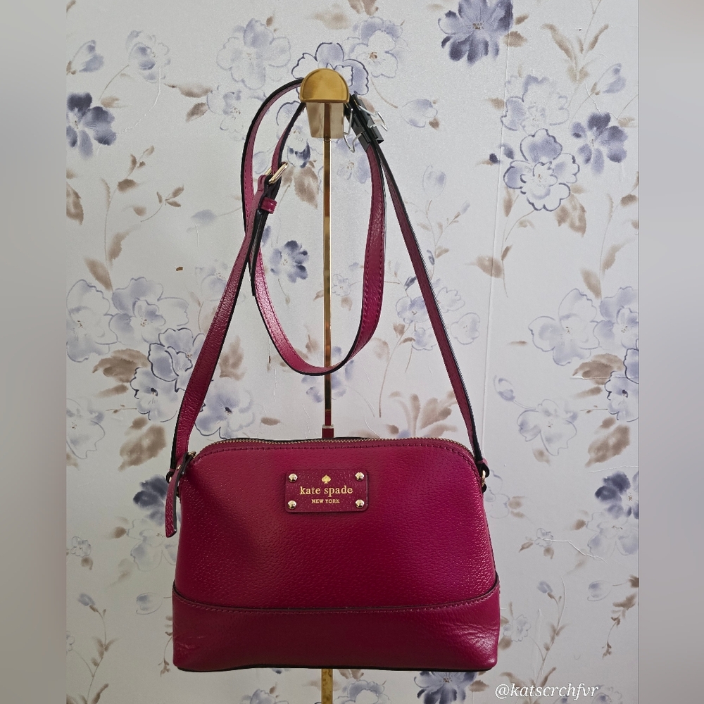 Kate Spade Fuchsia Crossbody Bag